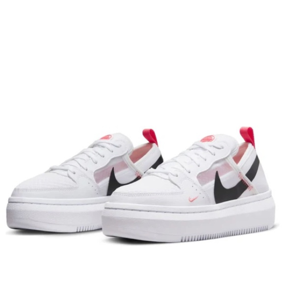 Nike Court Vision Alta TXT Low White Sea Coral W - CW6536-103